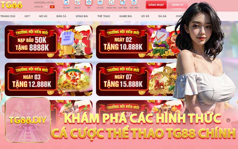 Khám Phá Các Hình Thức Cá Cược Thể Thao TG88 Chính