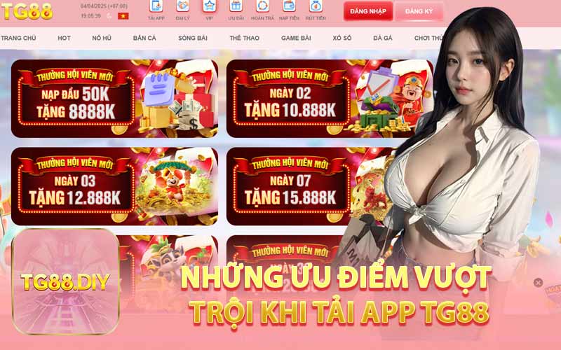 Những Ưu Điểm Vượt Trội Khi Tải App TG88